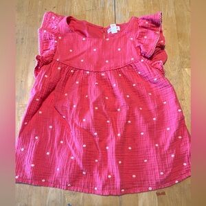 Girls Cat and Jack Spring/Summer Blouse 10/12